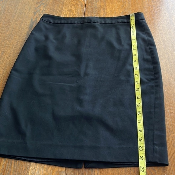 Banana Republic Black Pencil Skirt Fully Lined Size 6 - Picture 3 of 11